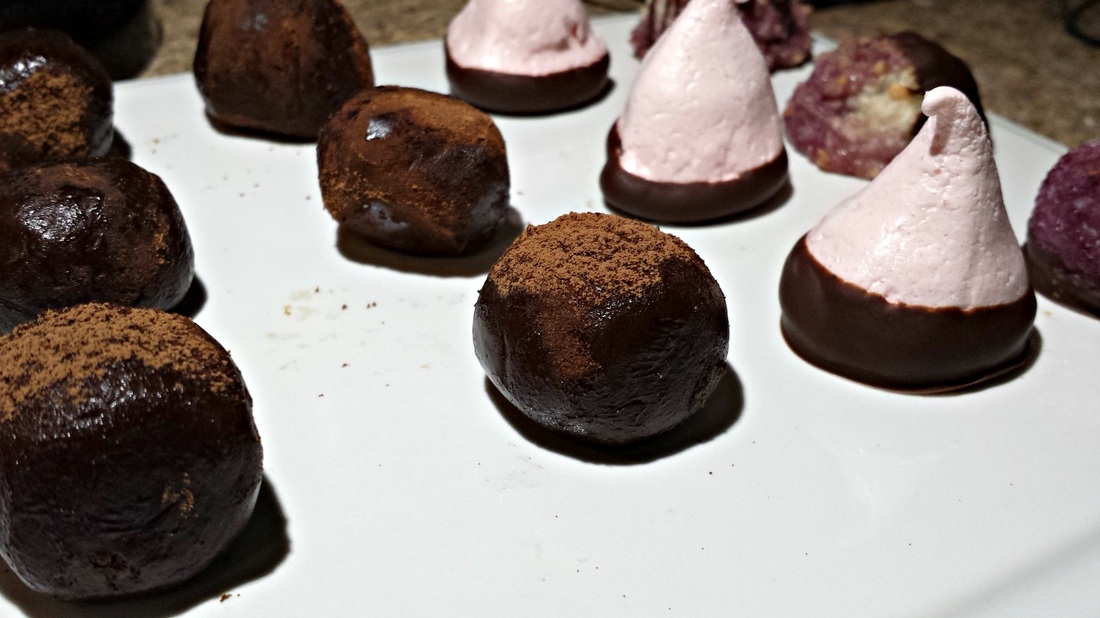 Valentine's Day Truffles and Kisses